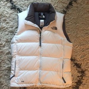North face winter vest size M